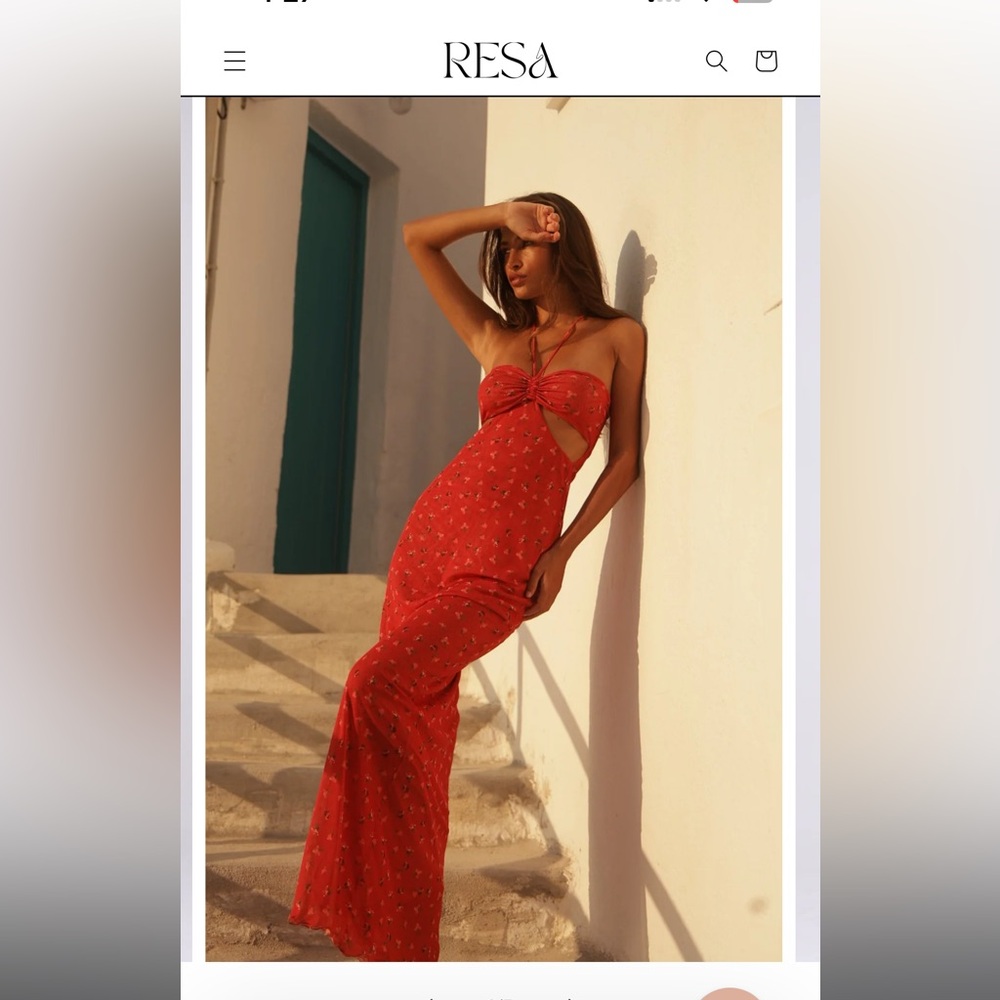 RESA Phoebe Dress Cayenne